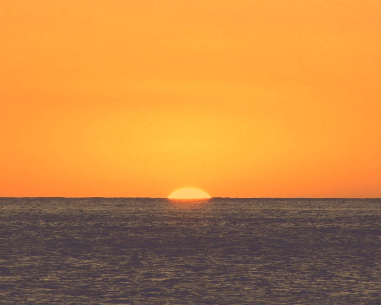 Идеальный закат обои