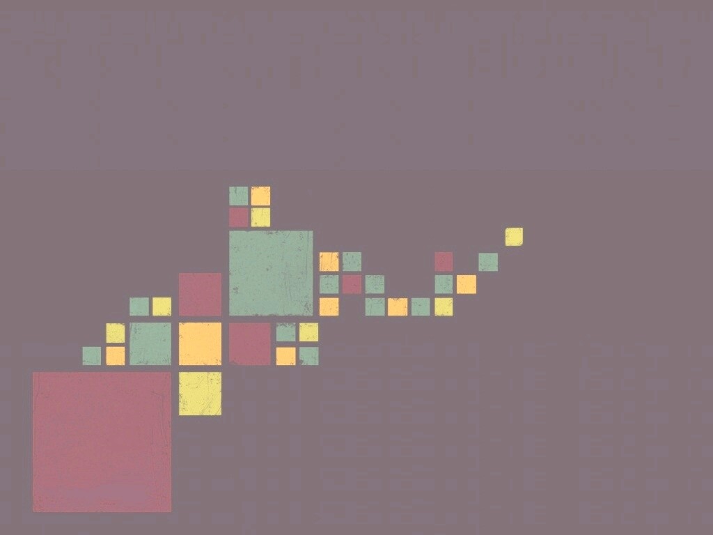 Цветные кубы обои