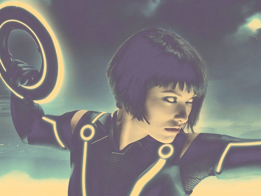 Оливия Уайлд в Трон: Наследие обои