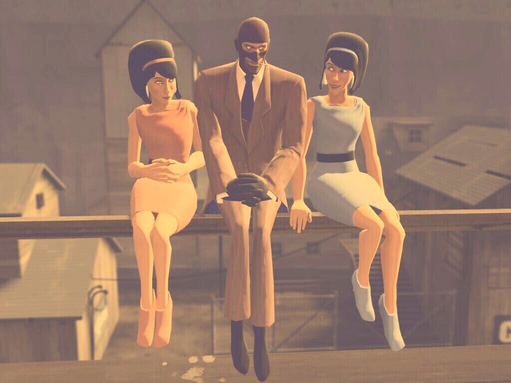 Шпион из Team Fortress 2 обои