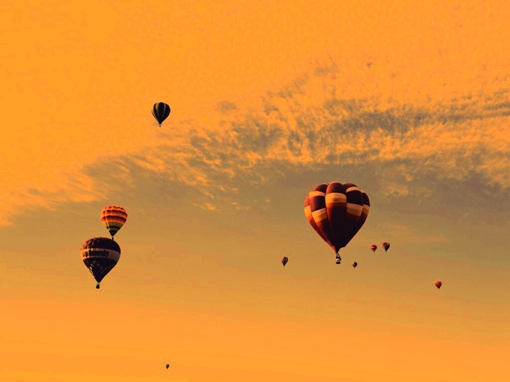 Парад воздушных шаров обои