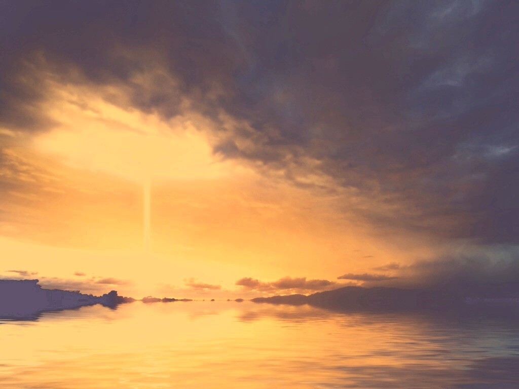 Луч с неба обои