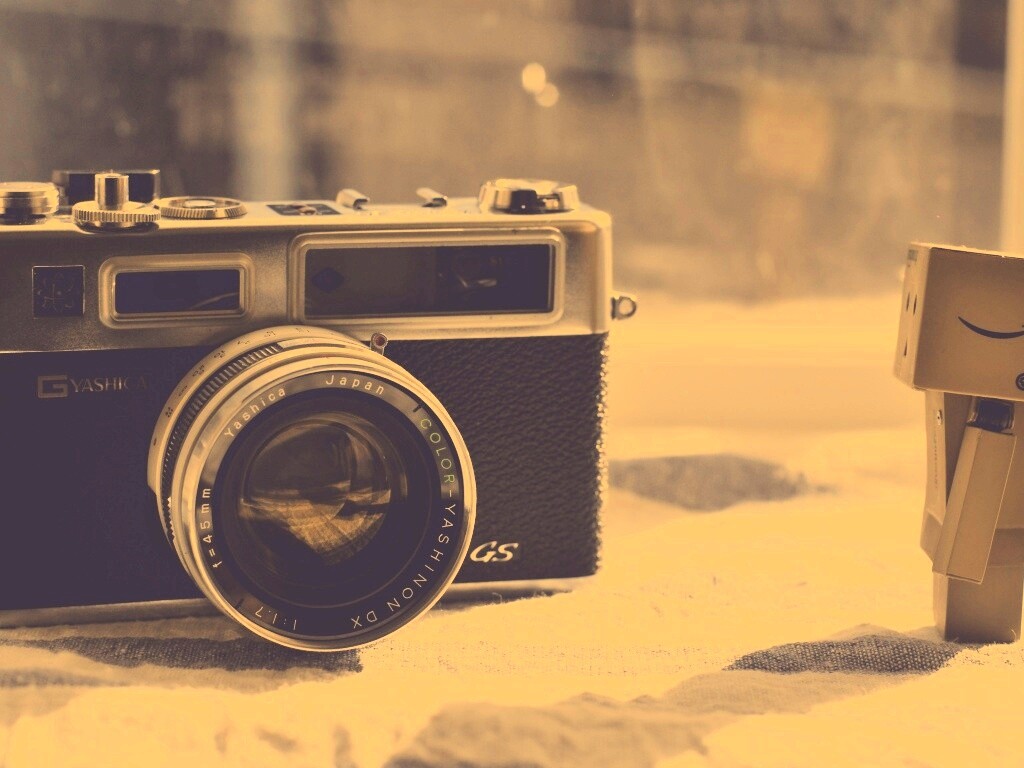 Данбо и ретро фотик обои