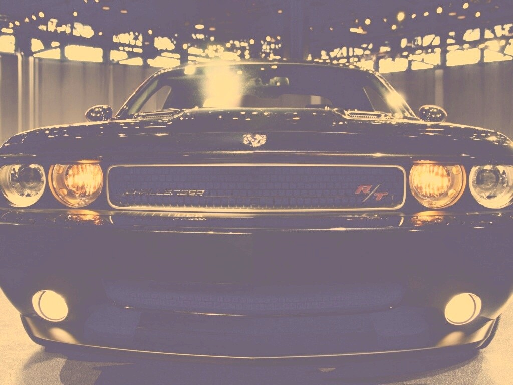 Фары Dodge Challender обои