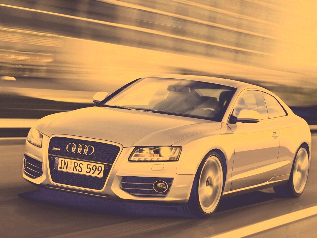 Ауди на скорости обои