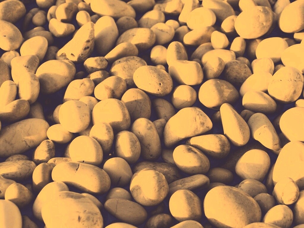 Белая галька обои