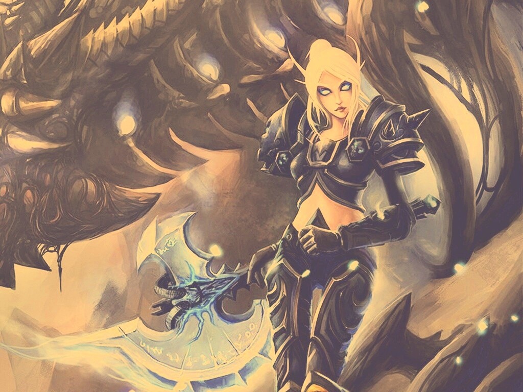 Героиня MMORPG обои