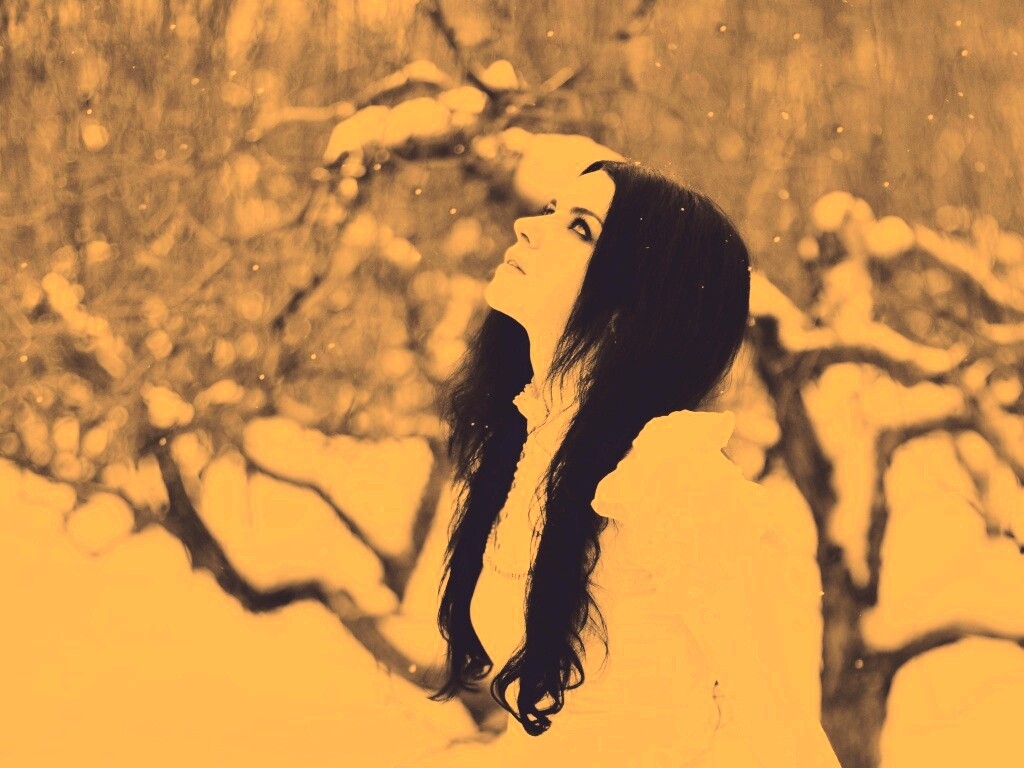 Белоснежная леди обои