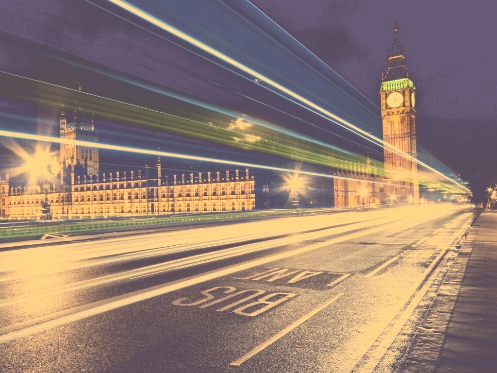 Ночной лондон обои