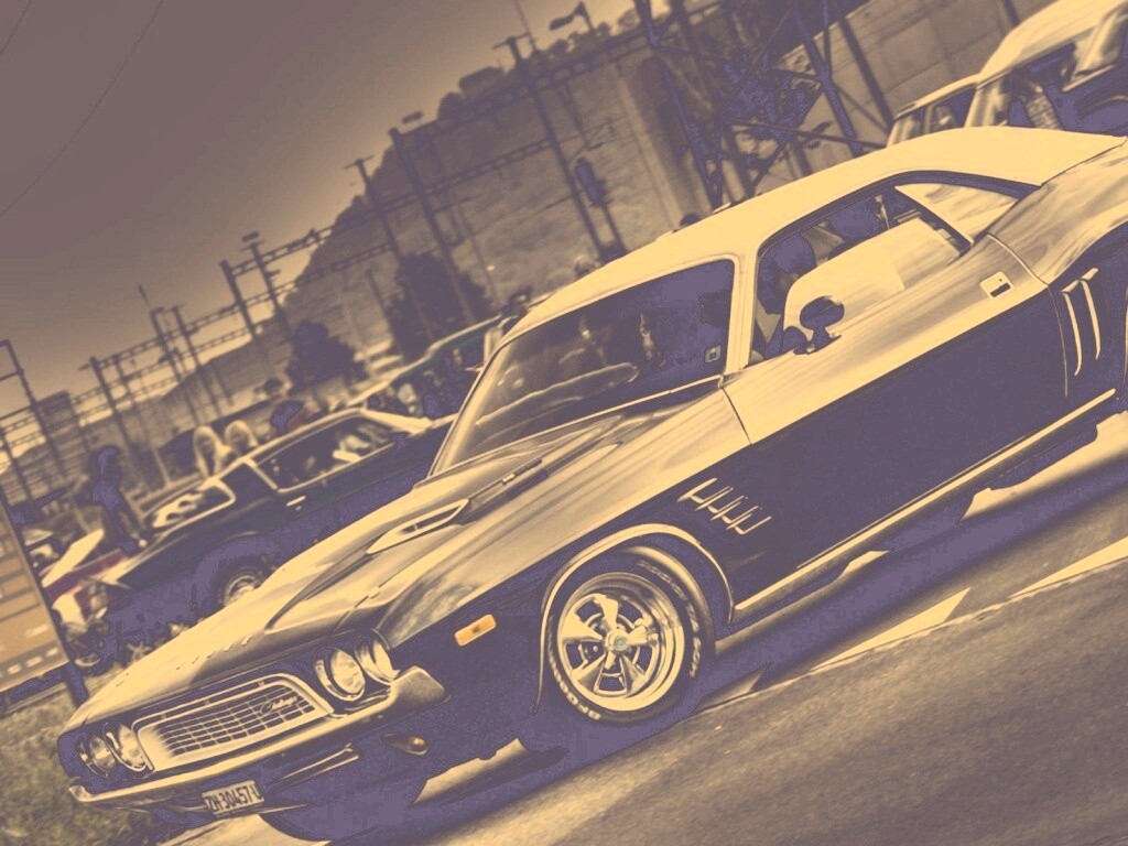 Мускулкар в стиле Mopar обои