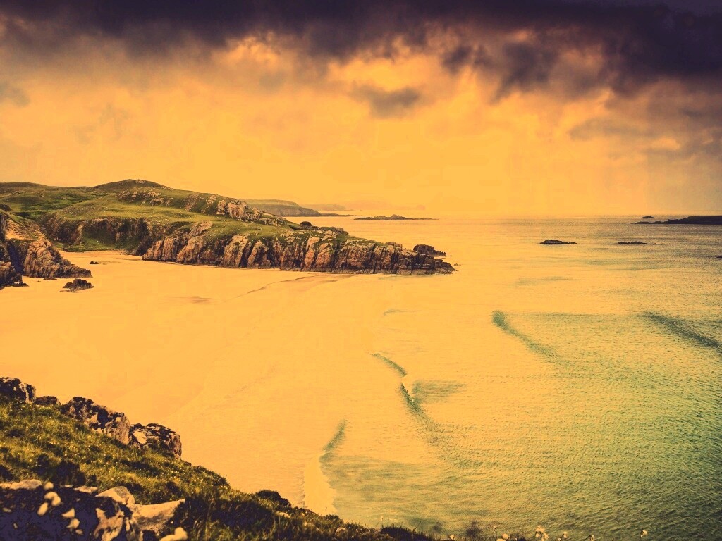 Побережье Шотландии обои