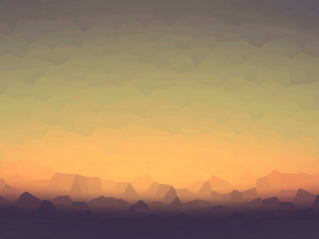 Минималистичный пейзаж обои