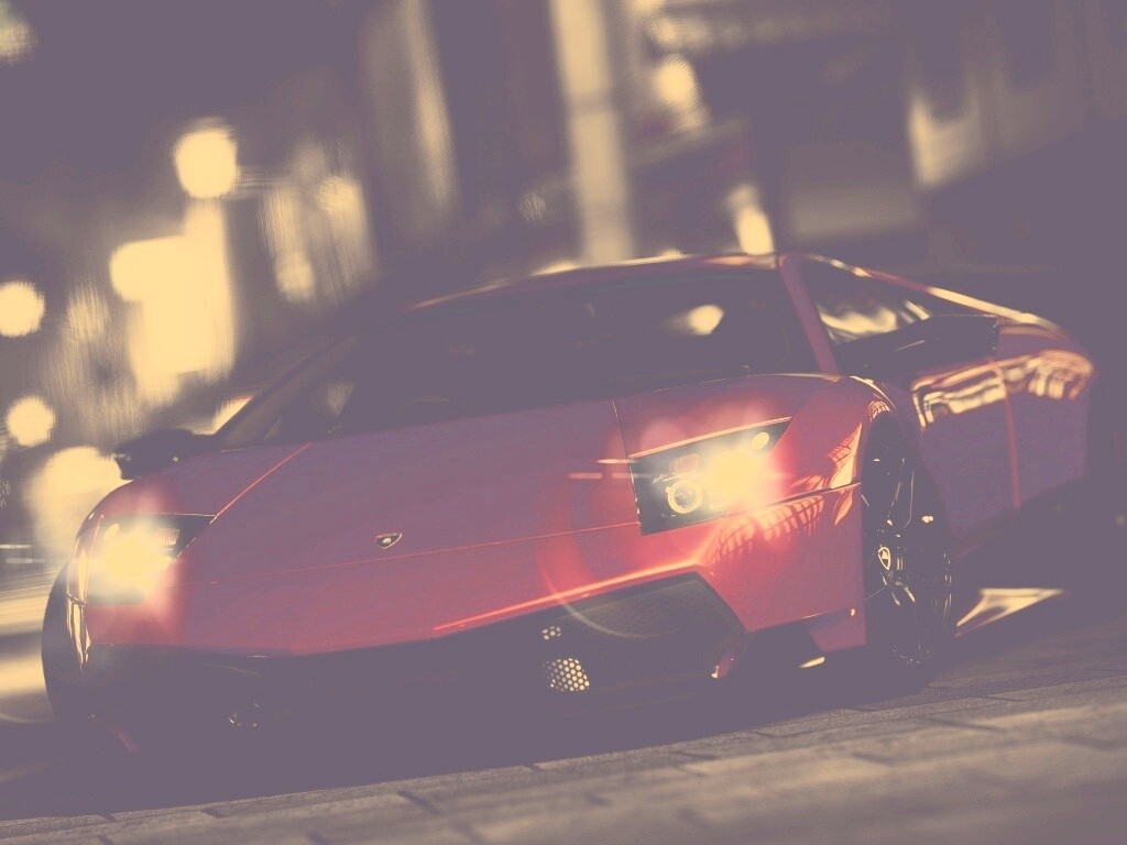 Красная ламборджини мурселаго обои