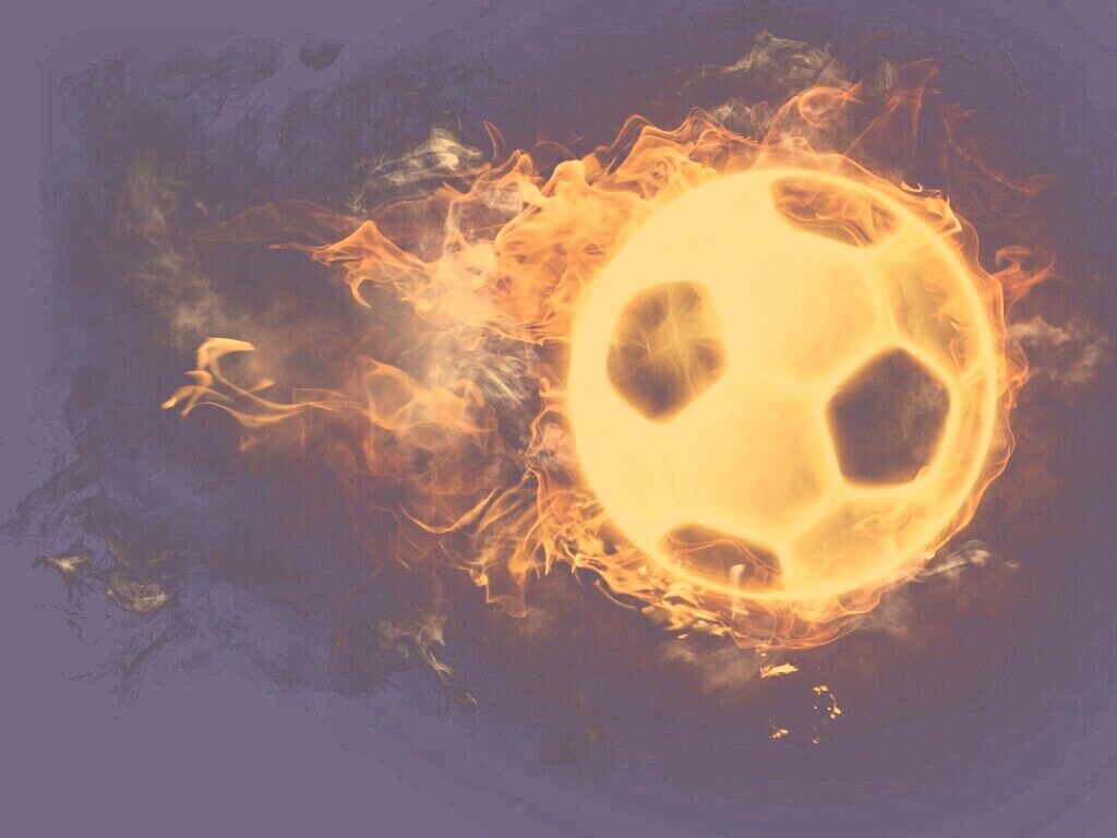 Огненный мяч обои