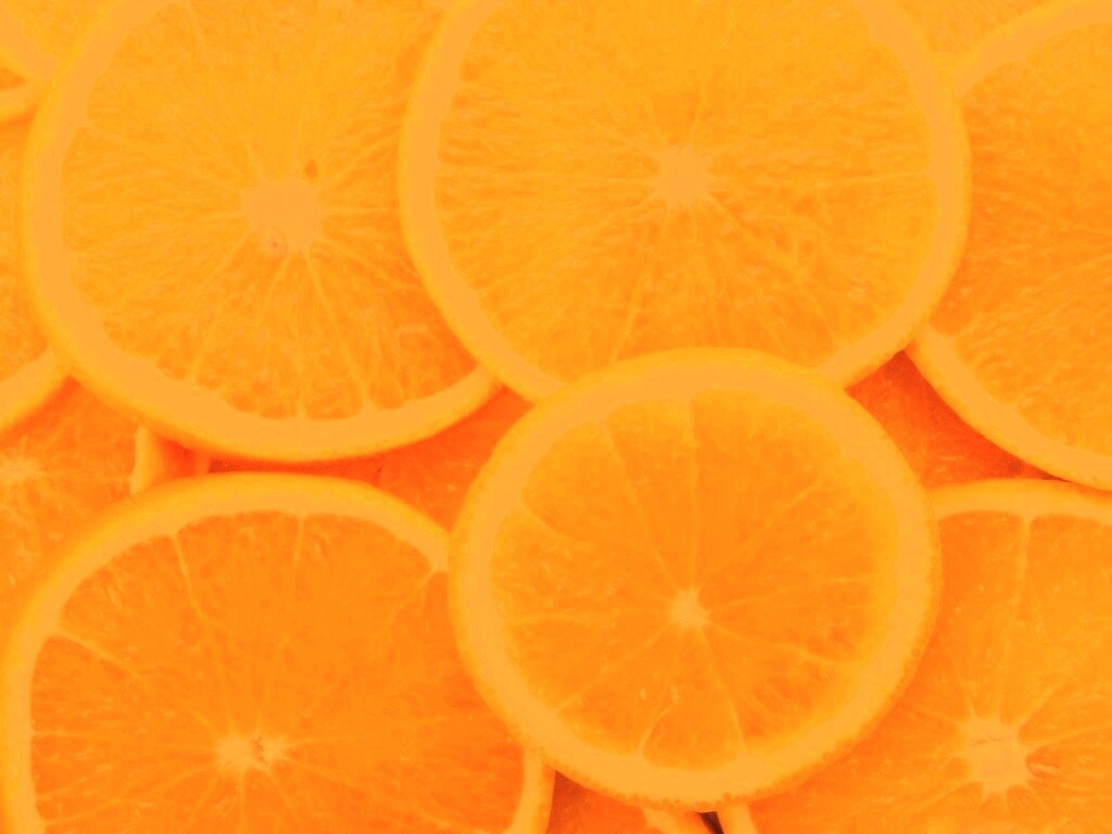 Апельсиновые дольки обои