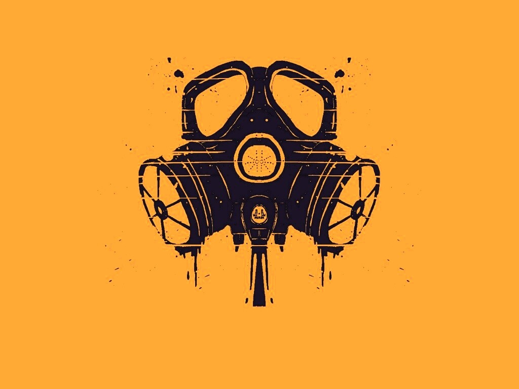 Противогаз обои