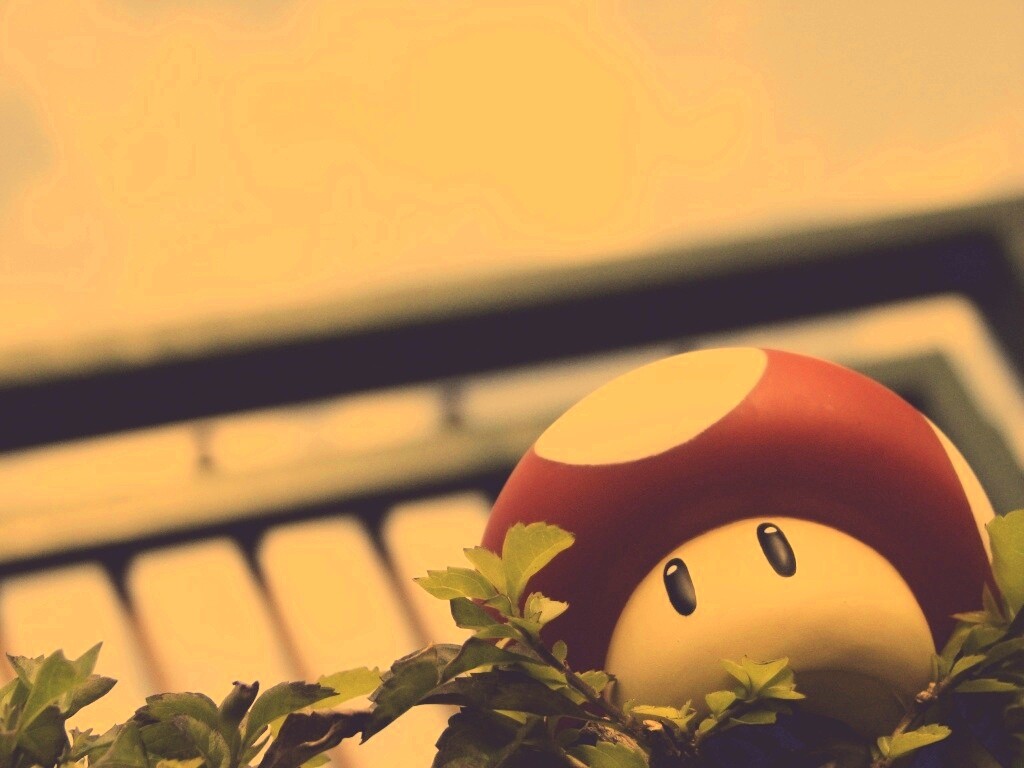 Гриб из Марио обои