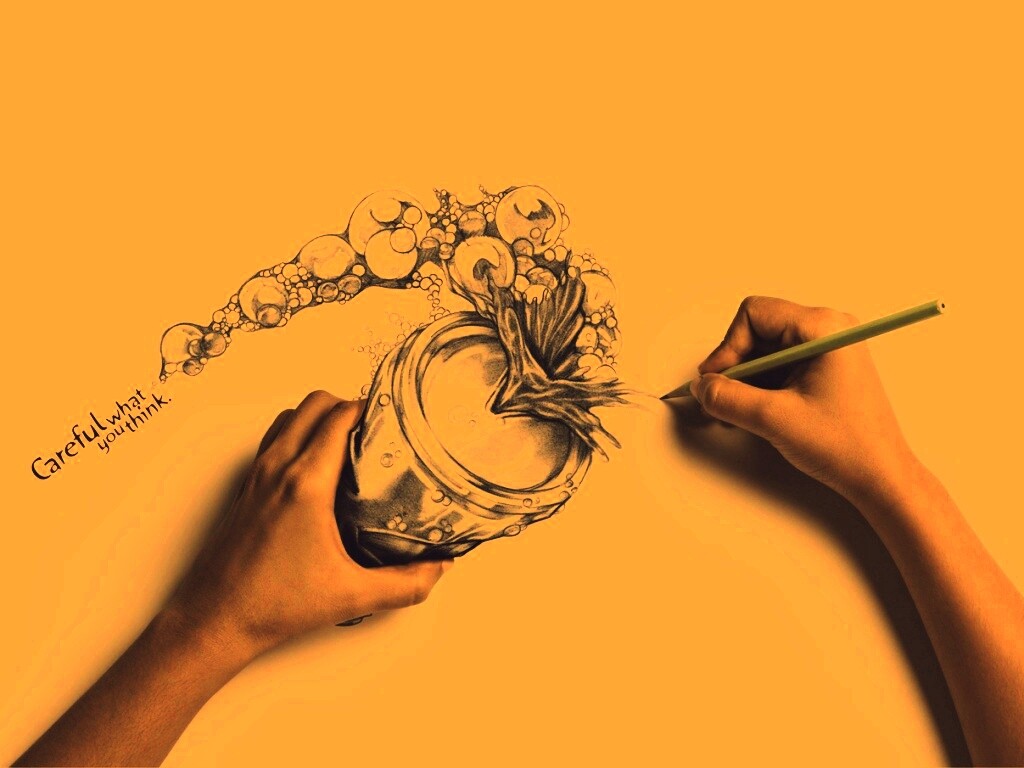 Осторожнее с тем о чем думаешь обои