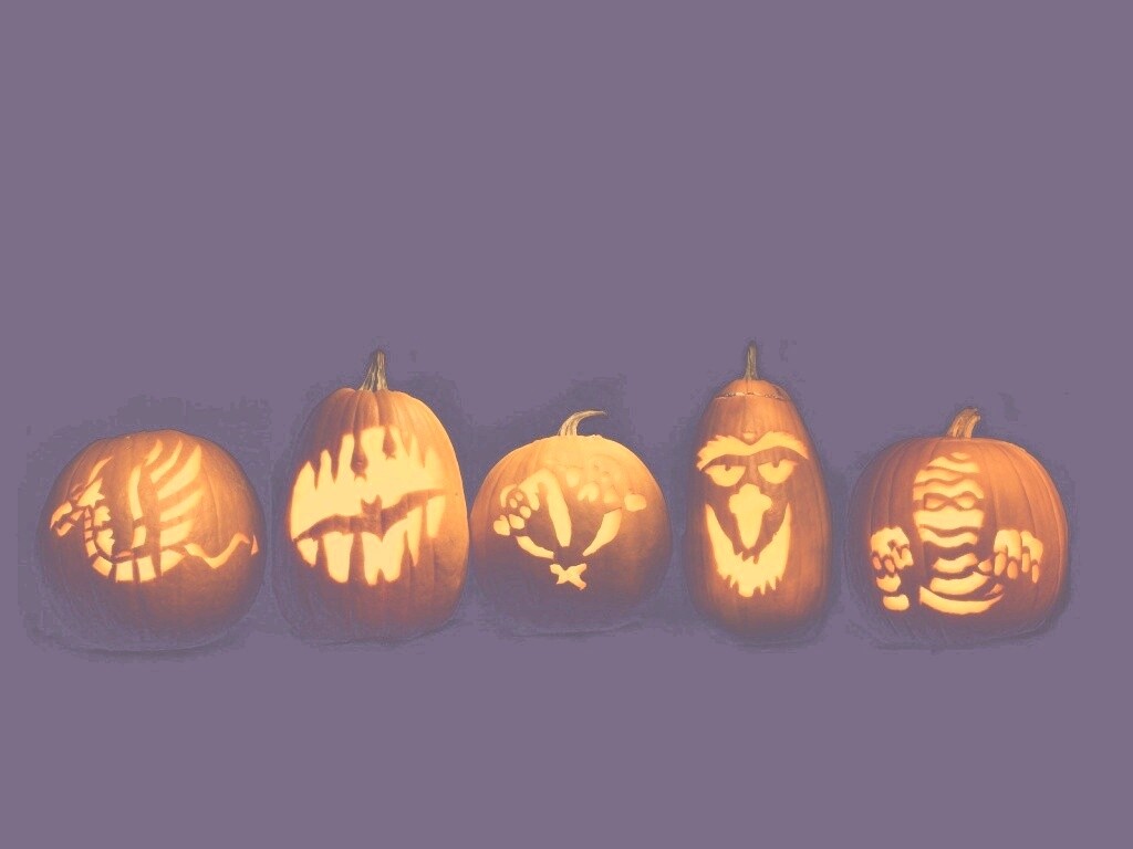 Тыквы на Хэллоуин обои