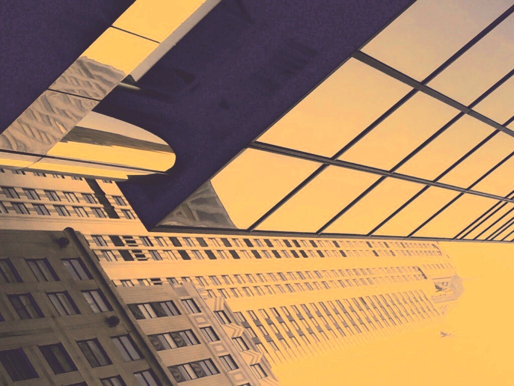 Взгляд вверх обои