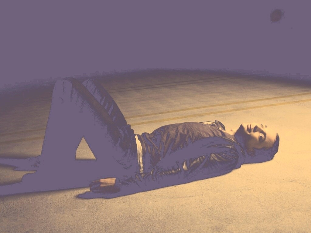 Джим Парсонс на полу обои