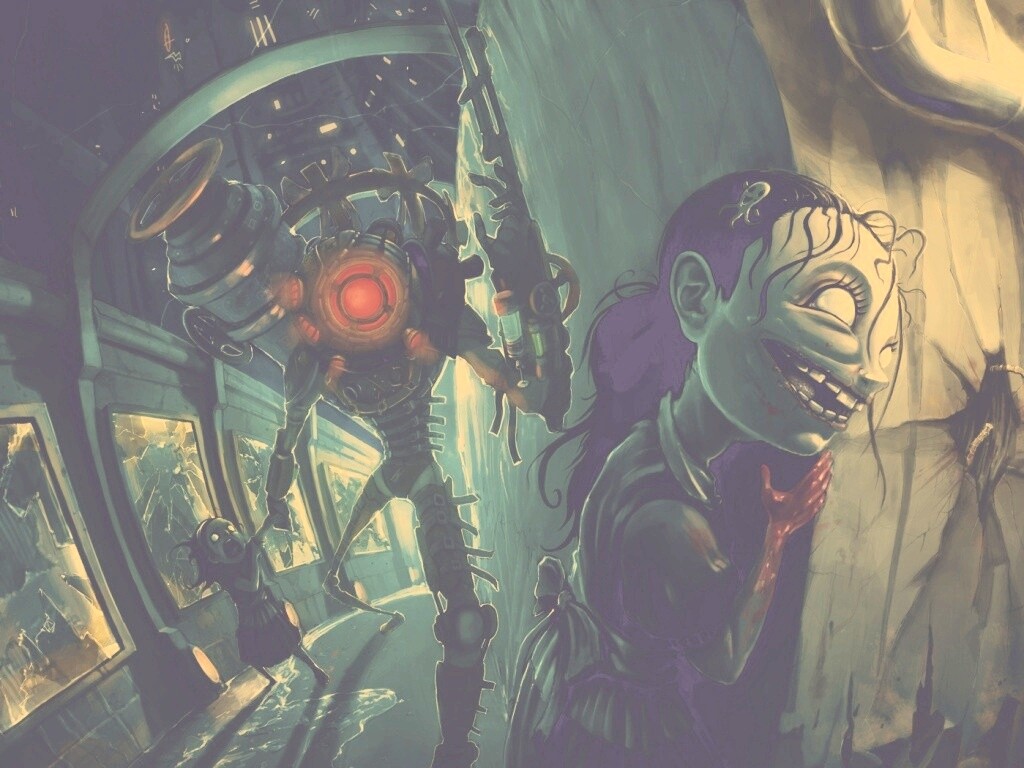 Фанарт Bioshock обои