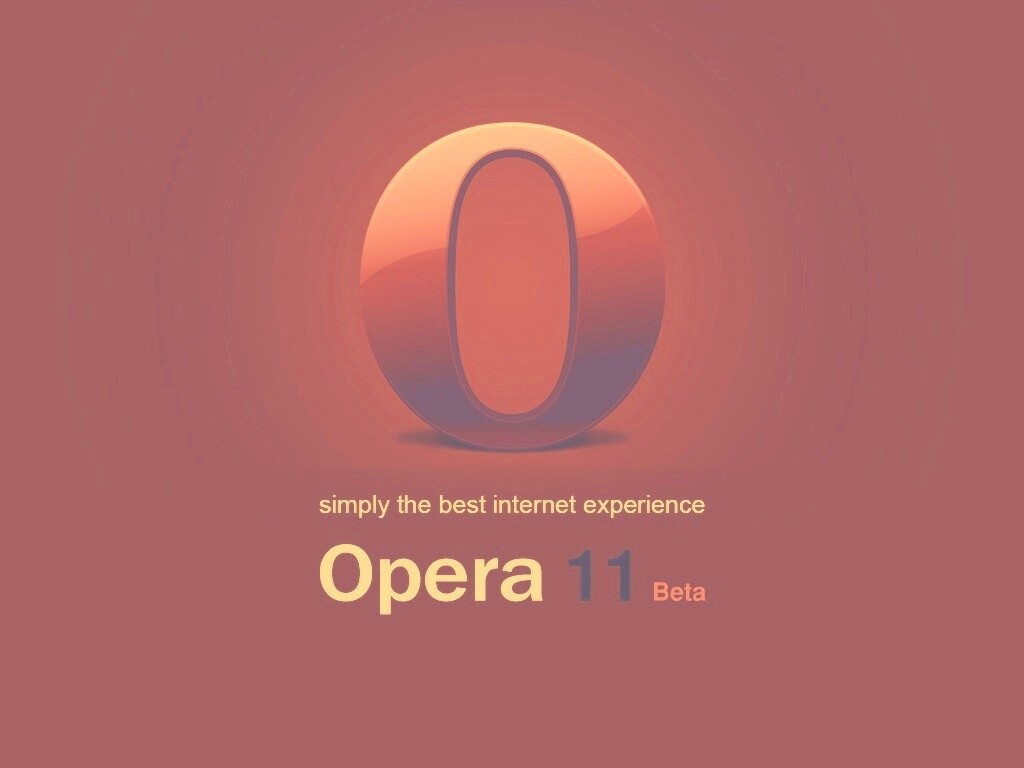 Opera 11 обои