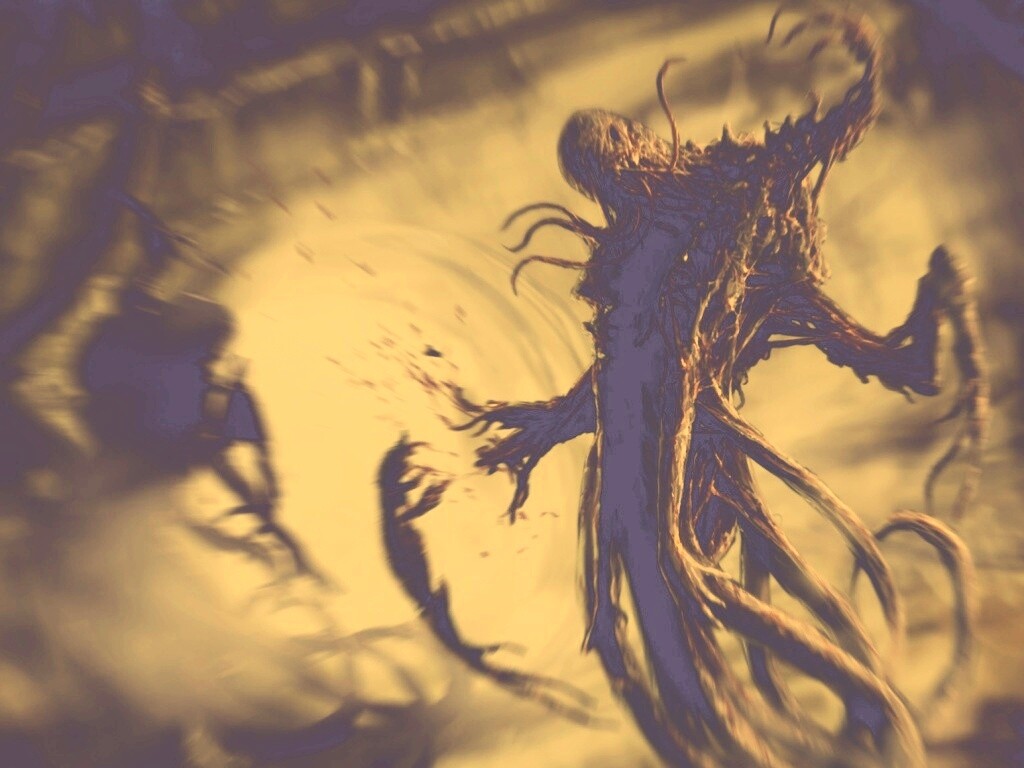 Монстр из Dead Space обои