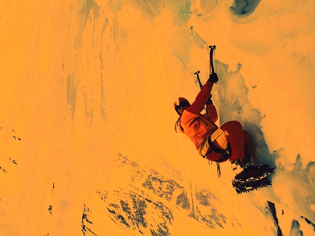 Альпинист обои