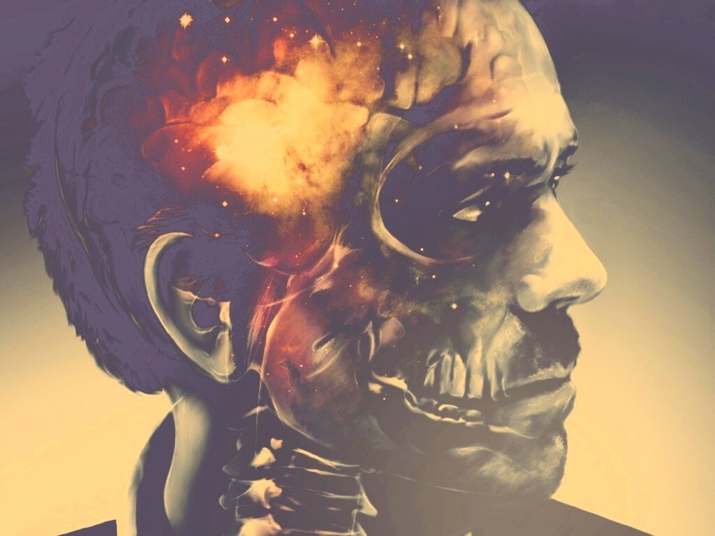 В голове Хауса обои