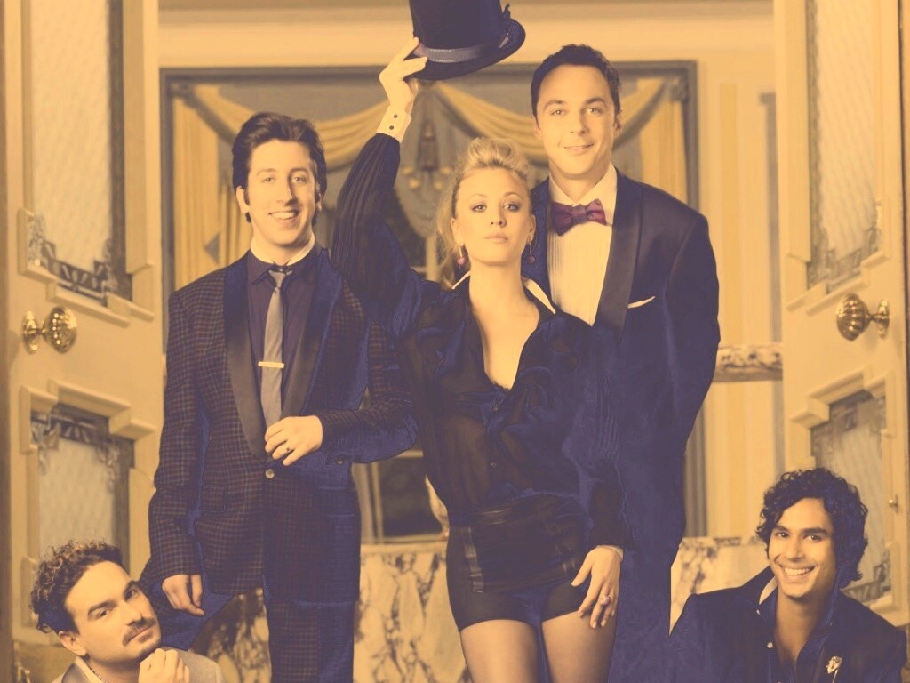 Персонажи теории большого взрыва обои