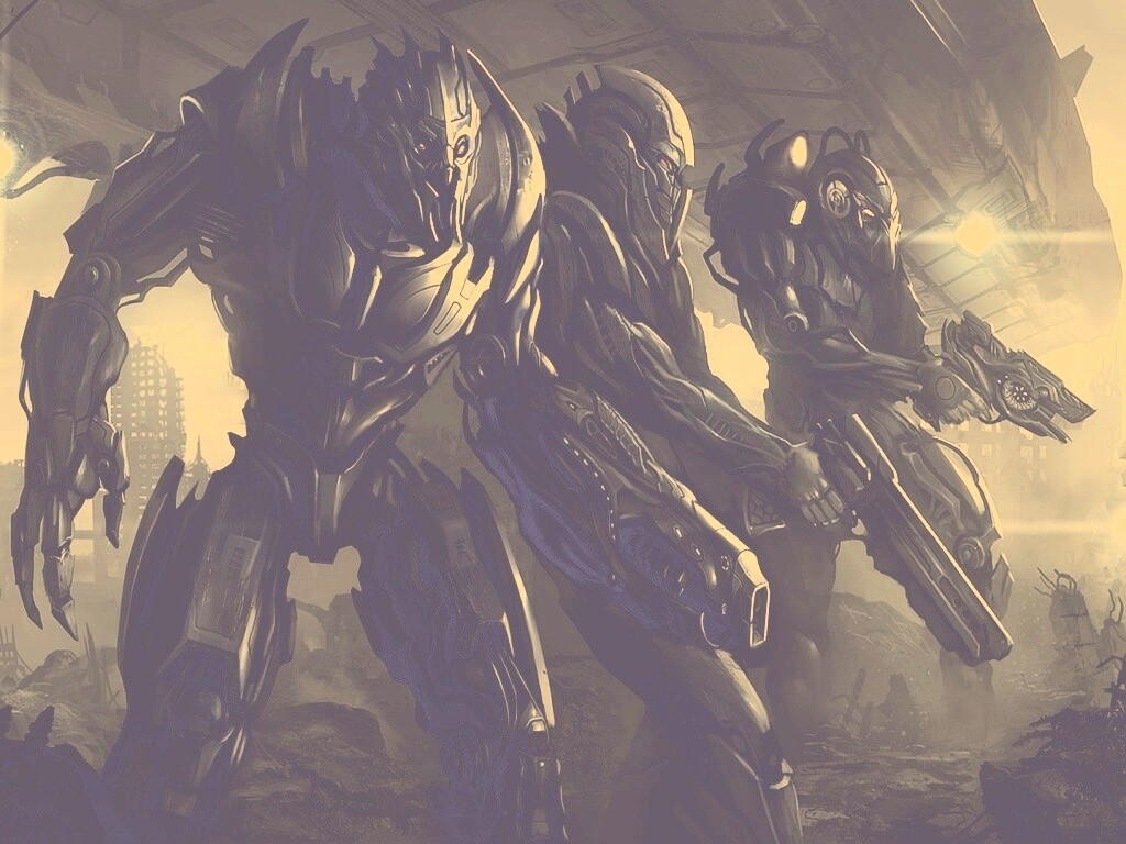 Нападение на землю обои