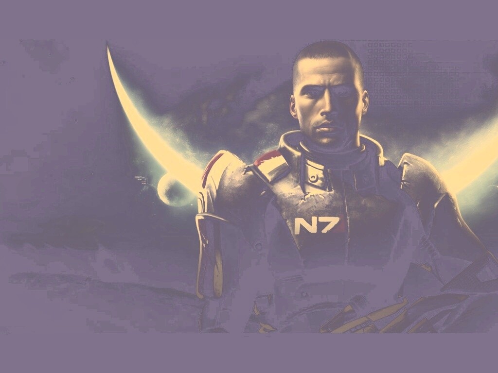 Шепард из Mass Effect обои