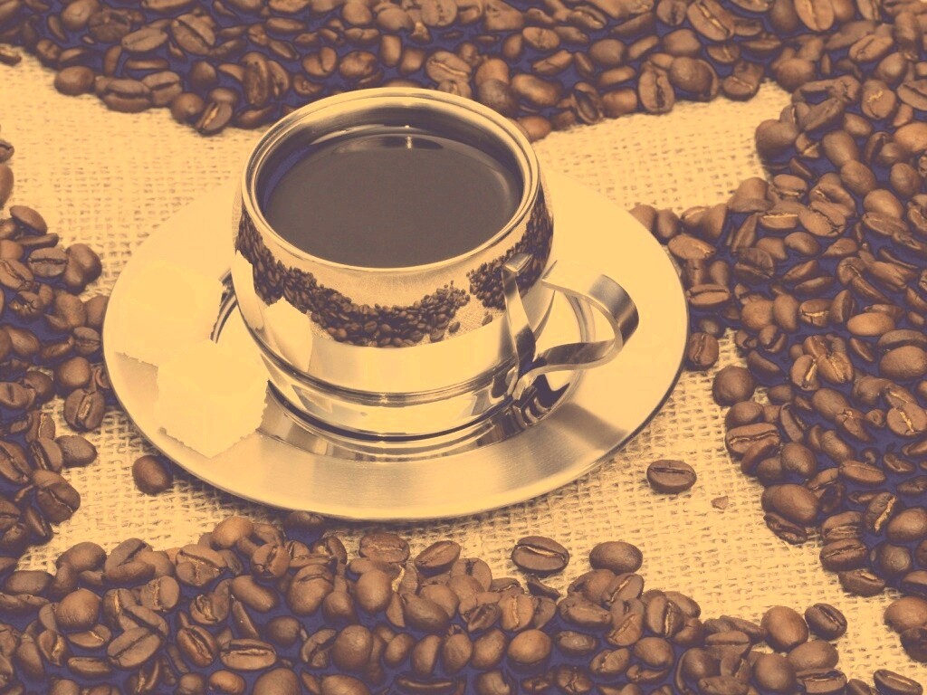 Кофе с сахаром обои