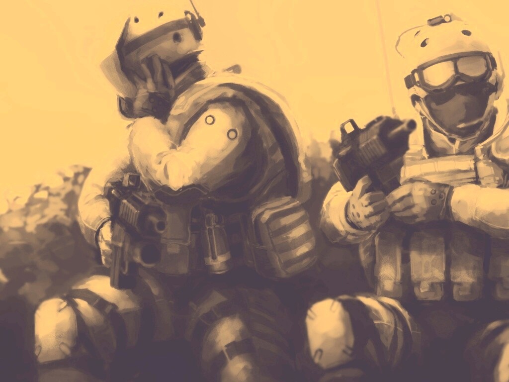 Спецназ в засаде обои