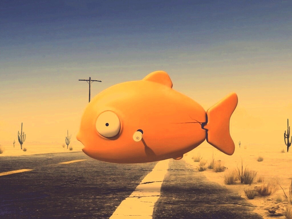 Рыбка из Ранго обои