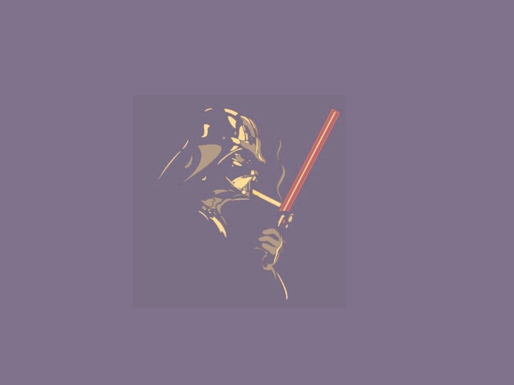 Дарт Вейдер прикуривает от меча обои