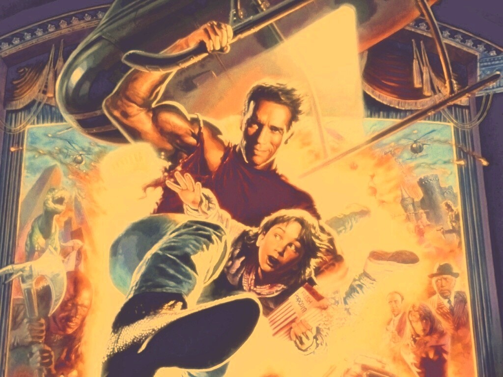 Последний герой боевика обои