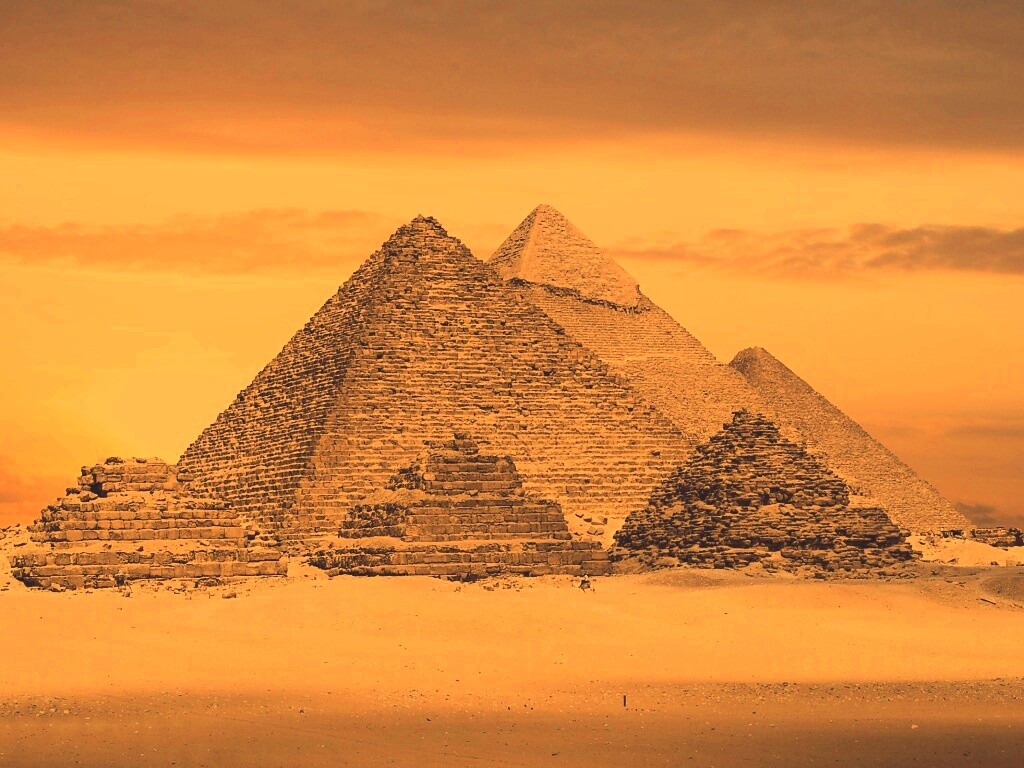Великие пирамиды в Гизе обои