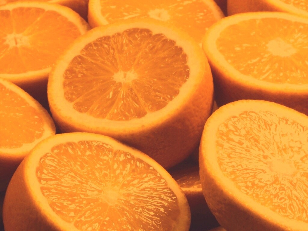 Апельсины обои