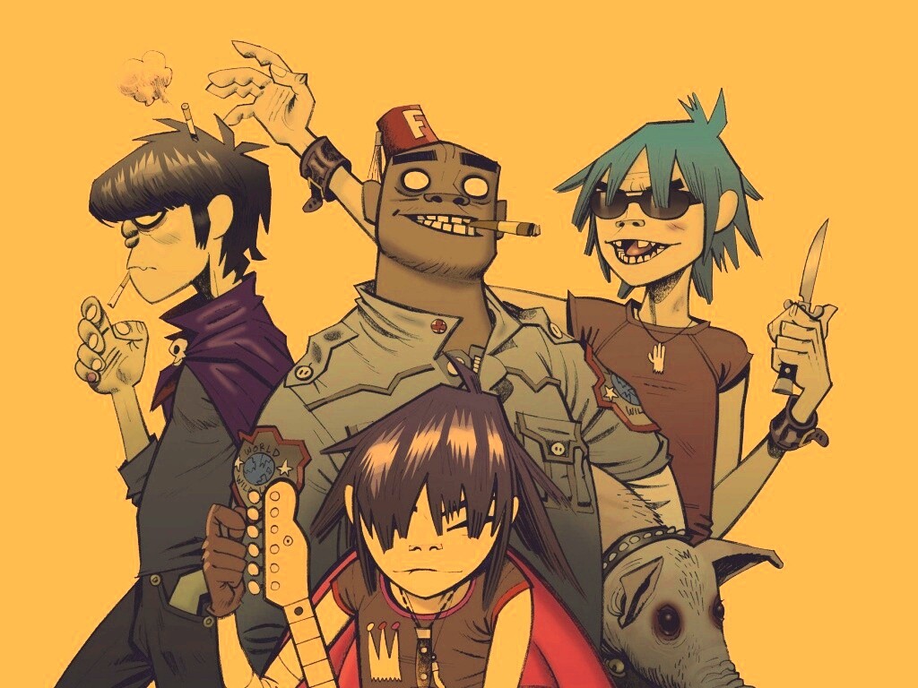 Gorillaz обои