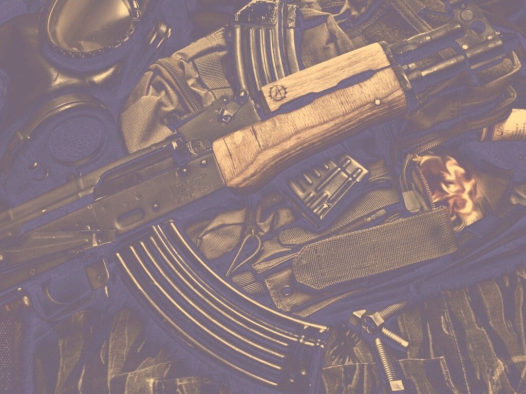 Автомат АК-47 обои