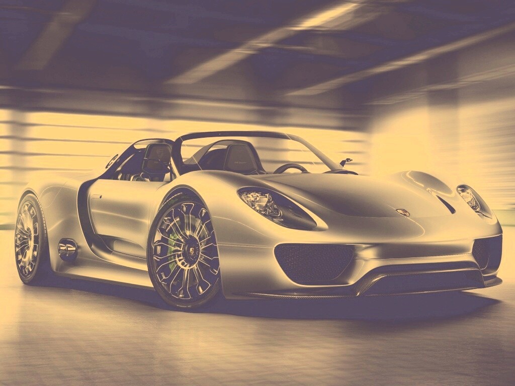 Porache 918 Spider обои