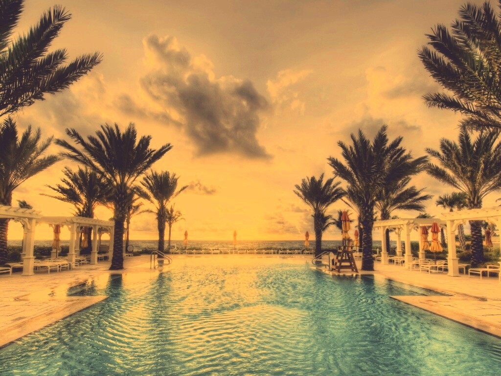 Бассейн обои