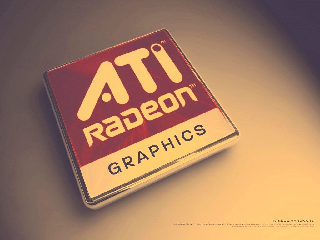 Логотип Ati Radeon Graphics обои