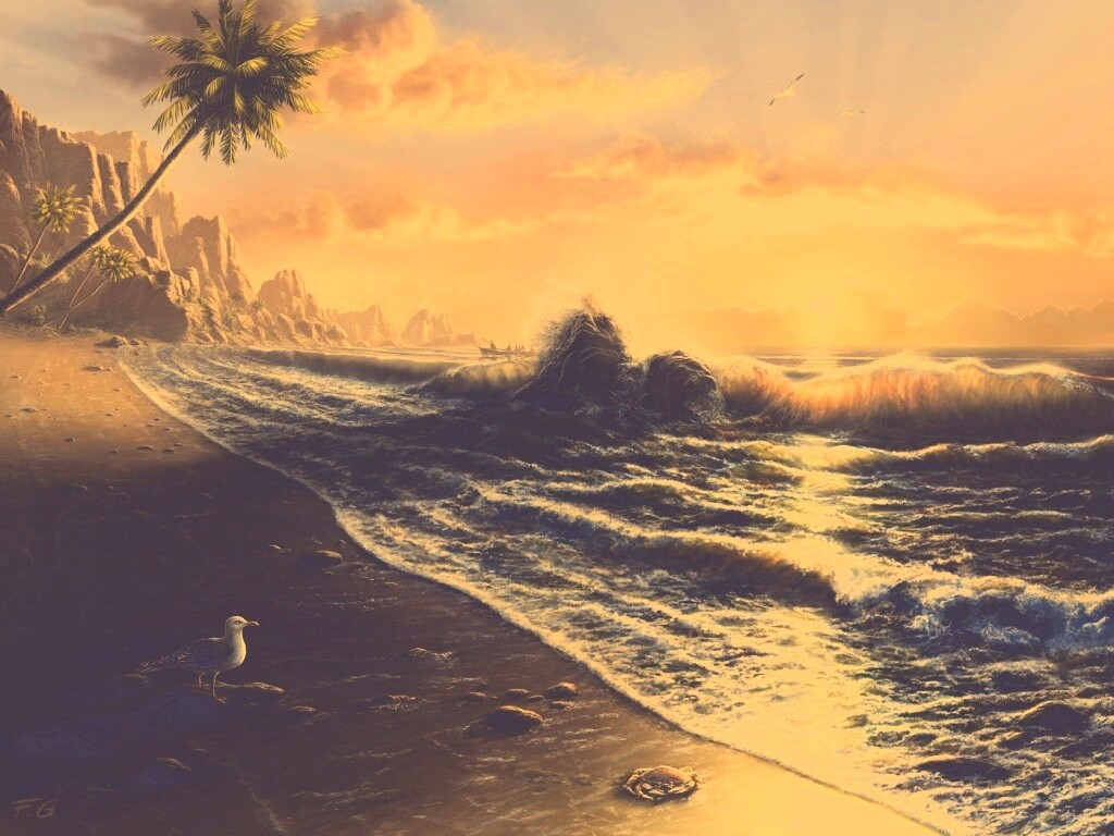 Далекие берега обои