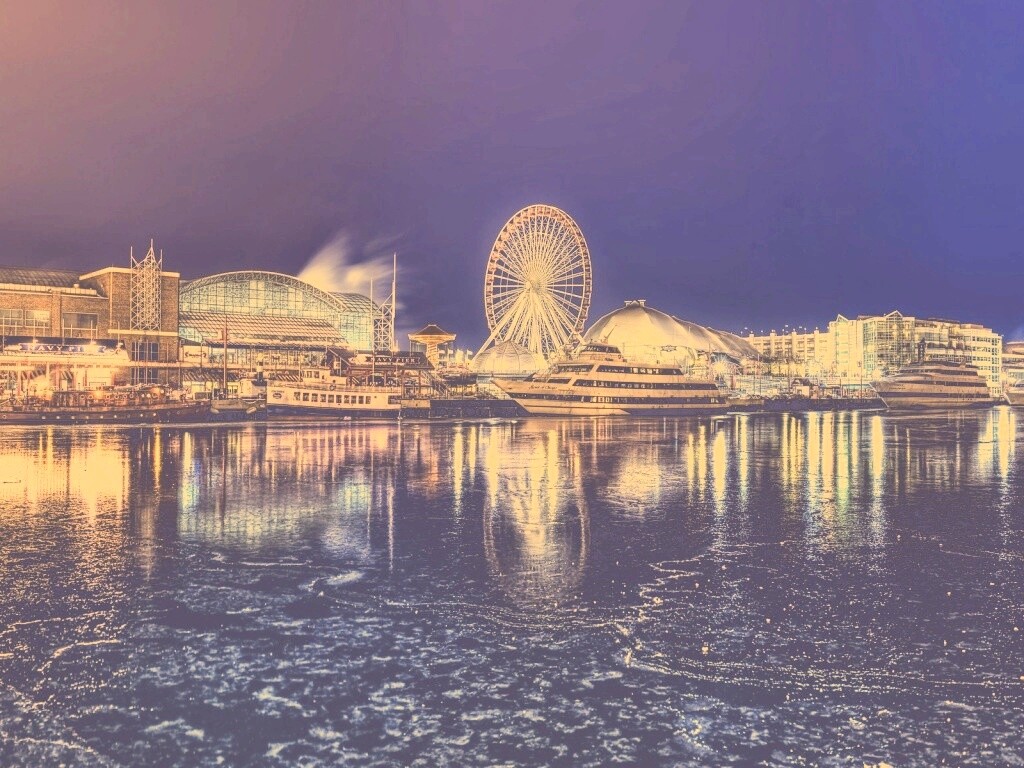 Причал для яхт обои