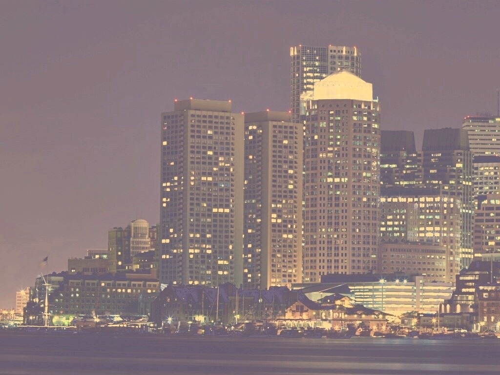 Панорама города обои