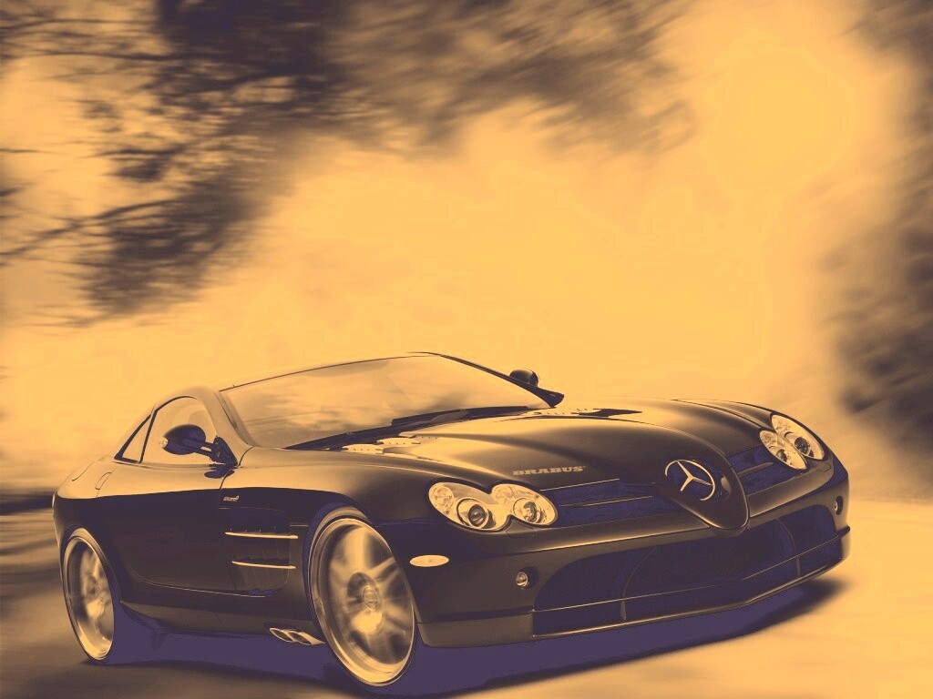 Двухместный мерседес обои