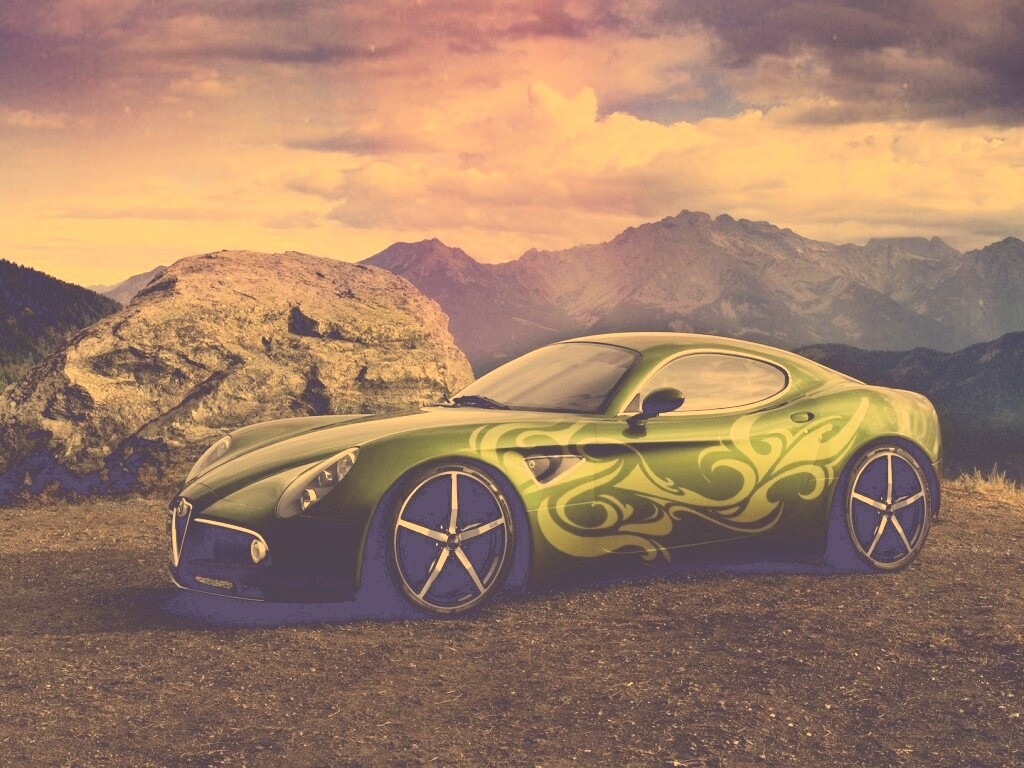 Альфа-ромео обои